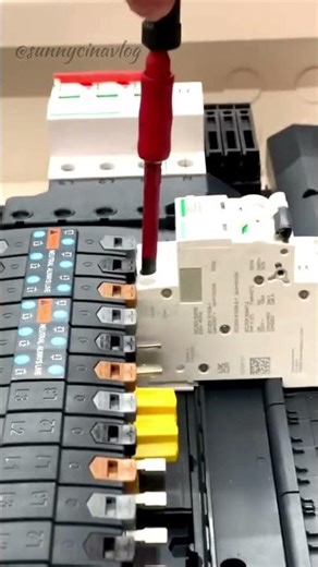 Schneider Electric MCB Fitting | Easy Installation & Safety Guide ⚡#shorts #shortsfeed #education