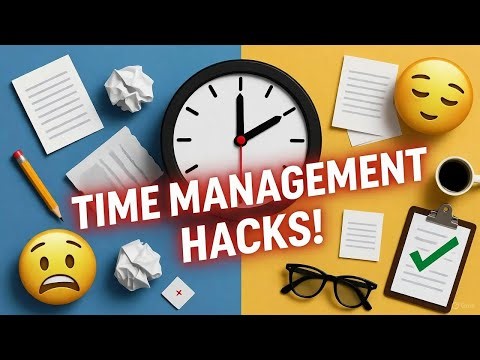 How to Manage Your Time! Proven Hacks to Boost Productivity