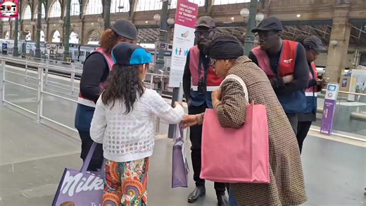 ✨ Welcome to the iconic Gare du Nord train station in Paris, where...