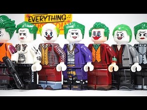 Lego Joker 2019 Everything Must Go Joker Suicide Squad DC Joker Unofficial Lego Minifigures