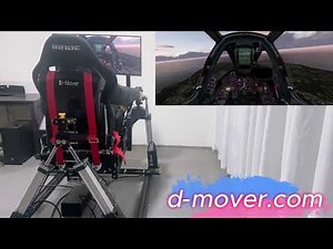 DCS| Novice SU25T takes off| D-Mover 4DOF Motion Simulator for flight simulation