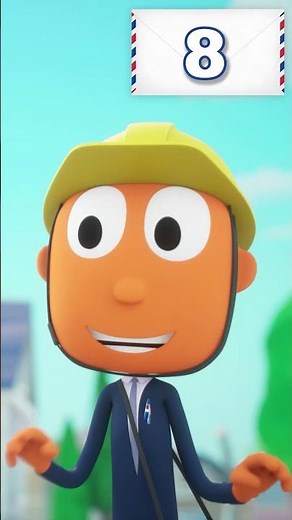 📫Count The Mail With Mr. Zip!✉️ ‪@mailwithmrzip‬ | Moonbug Kids - Back To School #shorts