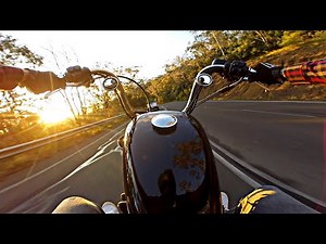 Harley Davidson sportster 72 - JUST EXHAUST SOUNDS - Vance and Hines short shots
