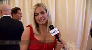 Sarah on Instagram: "Addison Rae in vintage 2003 Tom Ford at the Met Gala ❤️‍ #addisonrae"