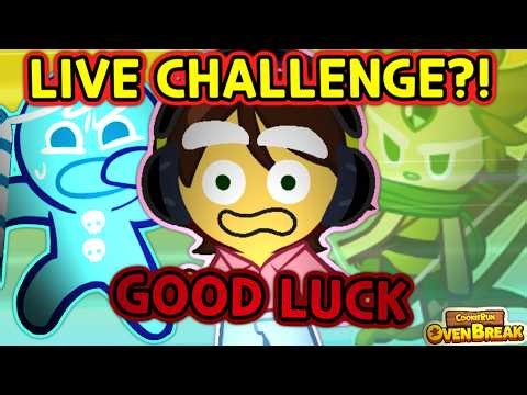 CAN I BEAT THE LIVE CHALLENGE?! (Cookie Run: OvenBreak)