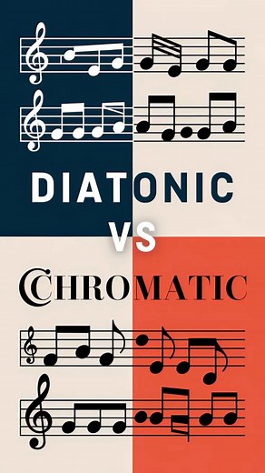 Diatonic vs chromatic | Vicpiano