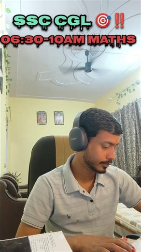 My SSC CGL Daily Study Routine || 4AM Productive Study Vlog #ssccgl #ssccglexam #ssc #sscexam #cgl