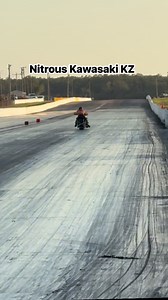 Nitrous Kawasaki KZ Drag Bike! | CycleDrag