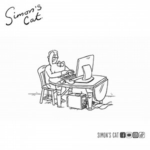 Meowcromanaging your work...🥲 | Simon's Cat