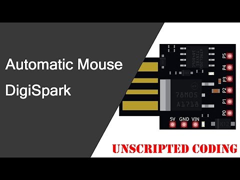 DigiSpark HID/Macro device (a mouse jiggler) | Unscripted Coding