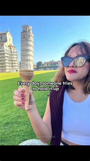 Leaning tower of Pisa: Crazy photography ideas #shorts