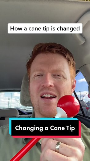 How to Change Cane Tips for the Blind Easily