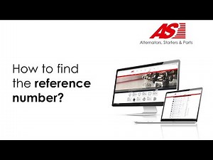 How to find the reference number?