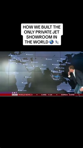 How we built the only private jet showroom in the world Credit BBC News | The jet Business