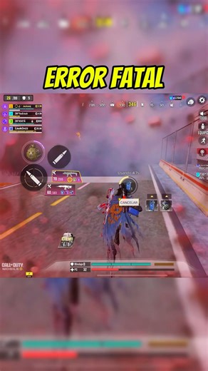 Error fatal 😥 #codmobile #codmcollateral #callofdutymobile #callofduty