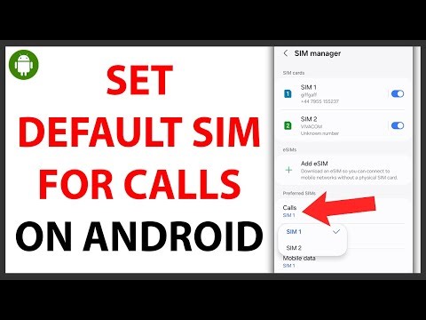 How to Set Default Sim for Phone Calls on Android [QUICK GUIDE]