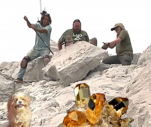 Topaz Crystal Treasure finds in Utah at Topaz Mountain Adventures With Bigfoot Crystals | The Crystal Collector