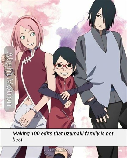 it doesn't effect at all😏🔥|uzumaki family edit|#naruto #hinata #himawari #uchihafamily #trend#anime