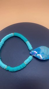 Lagrima Azul Stone Bracelet - Etsy