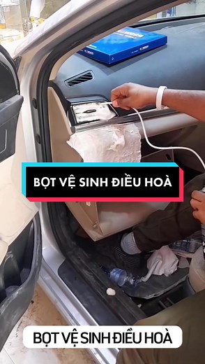 Giải pháp vệ sinh và khử mùi điều hoà ô tô