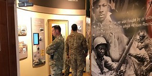 Camp Shelby soldiers tour African American Military History Museum