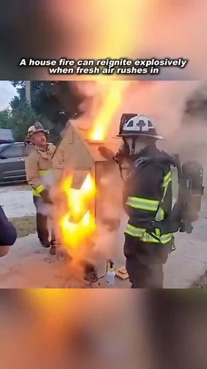 How a Backdraft Can Happen During a House Fire
