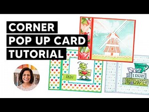 🔴Create Corner Pop Up Birthday Cards With Ease