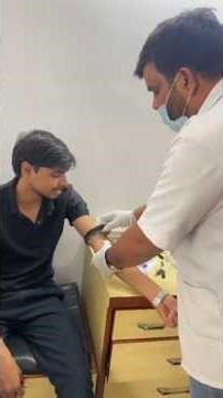 sample collection by 💉||#hospital#lab#doctor #lab #medical #medicalstudent #viral #mbbs #dmlt #bmlt