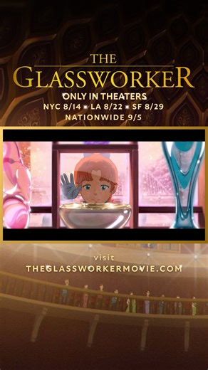 Watermelon Pictures on Instagram: "We are thrilled to present The Glassworker 🎻 Only in theaters: NYC & Toronto- 8/15 Los Angeles - 8/22 San Francisco - 8/29 NATIONWIDE - 9/5 Directed by Usman Riaz - @usmanoriaz 🎨 Mano Animation Studios - @manoanimationstudios"