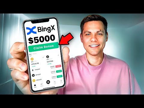BingX Mobile App Tutorial for Beginners (registration, verification, deposit, first trade, bonus)