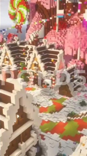 Minecraft Christmas City Town Village