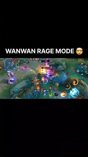 #mobilelegends #shorts WANWAN RAGE MODE 🤯