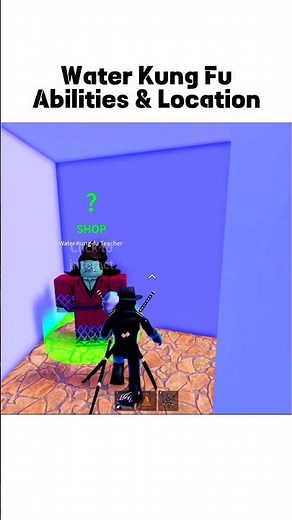 Water Kung Fu Teacher Location in Blox Fruit 😲