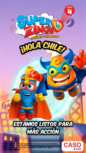 @superzings.cl on Instagram: "¡Ya llegaron! La Serie 4 de SuperZings está disponible con 80 nuevos personajes para descubrir, coleccionar y vivir batallas llenas de acción y diversión. 📍 Encuéntralos en: 👉 ProntoCopec y tiendacopec.cl 👉 Falabella y falabella.com 👉 MercadoLibre 👉 Líder 👉 Tiendas Palettas 👉 Doggis (MenúKids) 👉 Jugueterías y almacenes adheridos ¡No te quedes sin tus SuperZings Serie 4!"