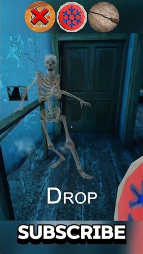 kon si gun skeleton ko maar sakti hai 🤔 #granny #gaming #shorts