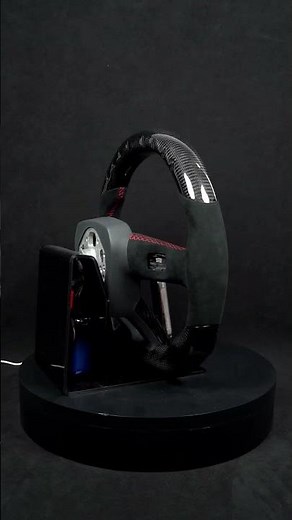 Urus Galaxy Pro LED wheel + carbon fiber craft = next-level control, next-level style. ✨🏁