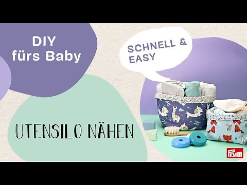 Sewing utensil holders for absolute beginners: simple and practical | Nastja @DIYeule x Prym