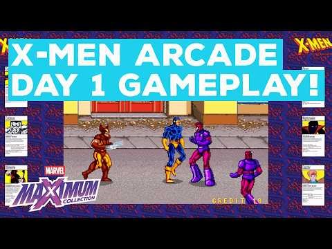 X-Men Arcade: NYC GAMEPLAY 🕹️ | Marvel Maximum Collection Day 1!