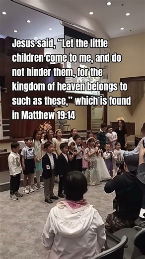 NESUS LOVES THE LITTLE CHILDREN FOR THEY BELONG TO HIM| MATTHEW 19 : 14 | KEYWORDS OF LIFE SAVING