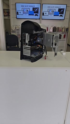 desktop repair and customer build desktop #ifixdallas #pcservice #pcsetup