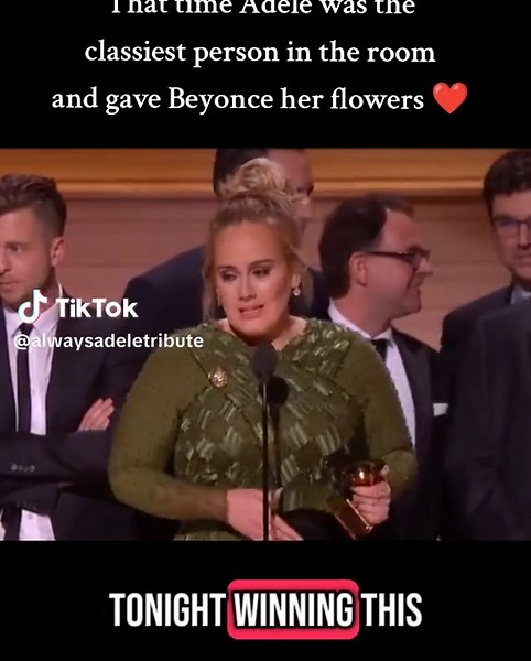 Adele Celebrates Beyoncé's Grammy Win with Elegance