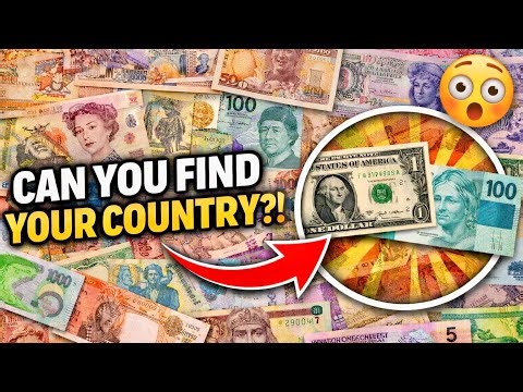 101 Banknotes from Different Countries 🤑