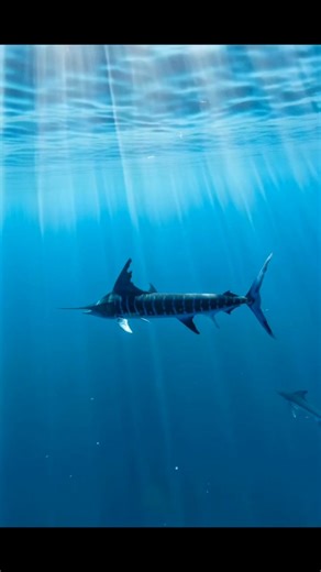 A majestic sailfish slicing through the blue depths, chasing a shimmering bait ball ⚡ One of the fastest predators in the ocean — pure power, speed, and grace in motion!  #OceanLife #Sailfish #MarineBeauty #UnderwaterWorld #WildNature #underwaterworld #underwaterphotography #ecoexplorer #seacreatures #flypviralシ #usareels #UnderwaterMagic | ocean vibes | Facebook