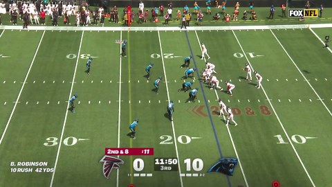 Panthers' best defensive plays in a 3-turnover game vs. Falcons Week 3
