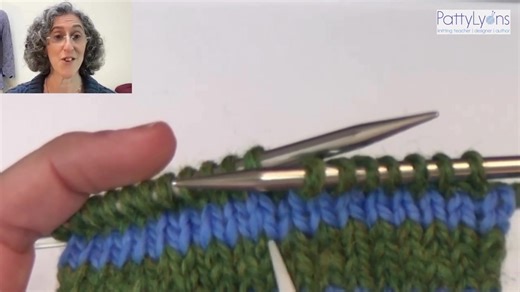 189K views · 1.7K reactions | Everybody loves stripes, but those pesky jogs in the round? Not so much. Let me show you my favorite jogless join trick for clean, seamless stripes (perfect for two rows or wider!).  Watch the full tutorial here: https://buff.ly/4gNI5aQ  Don’t forget to subscribe to my YouTube channel for more knitting tips and tricks. #knitting #PattyLyonsKnitting #KnittingTips #Stripes #yarn | Patty Lyons Knitting | Facebook