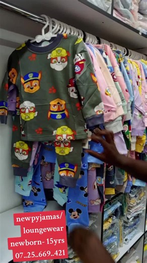 New Cozy Pyjamas for Kids Aged Newborn to 15 Years