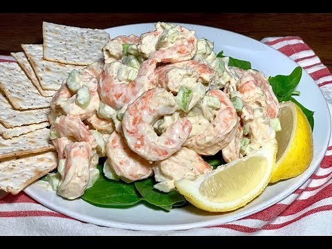 BEST Shrimp Salad + HOMEMADE Mayo Recipe!!!