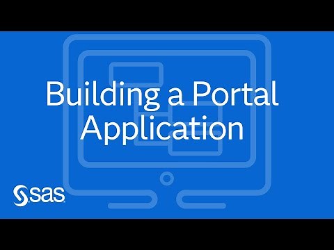 SAS Demo | Building a portal application using SAS SDKs