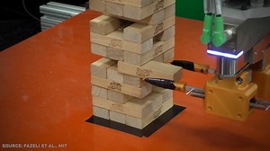 Do NOT invite this robot to game night. Using cameras and sensors, it taught itself the complex physics of Jenga. Here's how: https://wired.trib.al/XV4Nc4G | WIRED