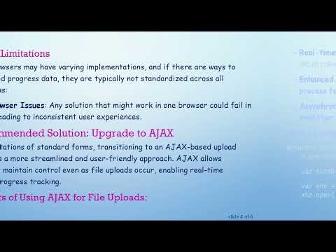 Can JavaScript Access the Percentage of File Uploads in a Non-Ajax Form?